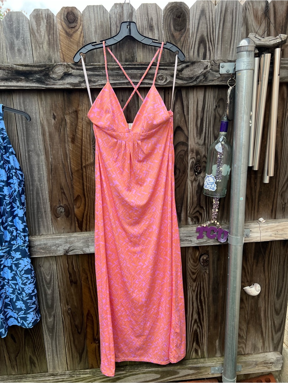 👗By Julie Brown Pink Strappy Slip Dress - Women's Summer Dress